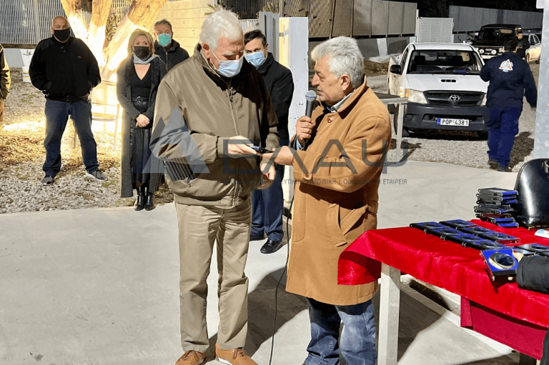 Συνεισφορά αδρανών υλικών για την αποπεράτωση του ξενώνα του ΓΝ Ρόδου.